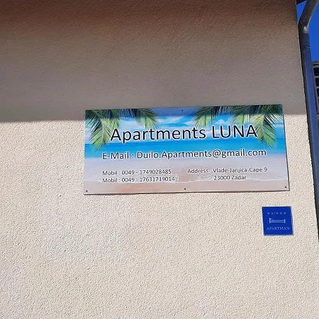 Apartments Luna Zadar Exterior photo